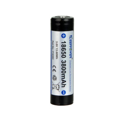 18650 KeepPower Battery - 3800 mAh
