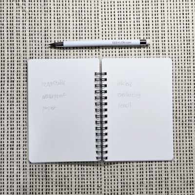 Tebylon Waterproof Notebook & Infinity Pencil